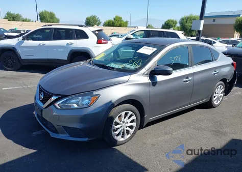 2019 Nissan Sentra Sv z USA, uszkodzony, nr VIN 3N1AB7AP1KL608587